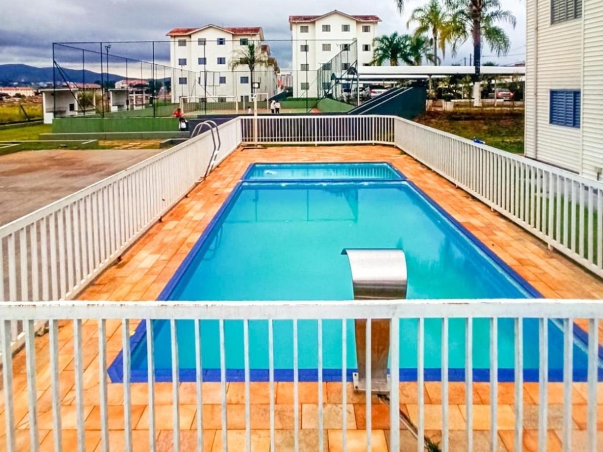 Apto Com Estacionamento, Piscina E Churrasqueira Bragança Paulista Exteriör bild